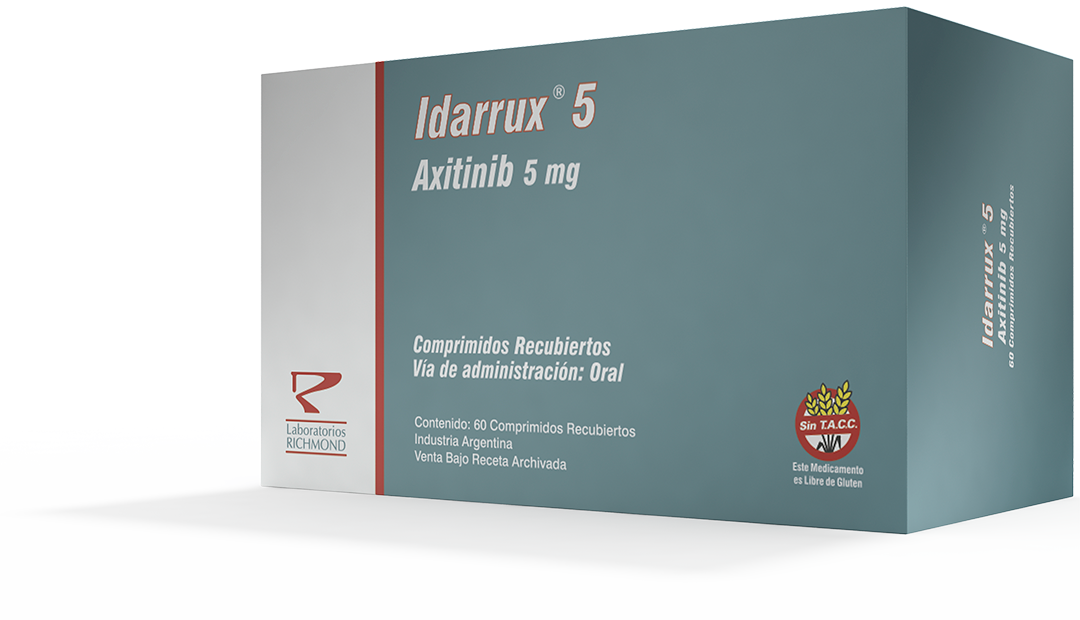 Idarrux Axitinib 5 mg de Laboratorios Richmond